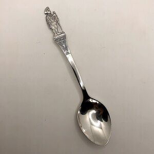 Vtg Sterling Silver Peru Peruvian Souvenir Spoon 4.1”